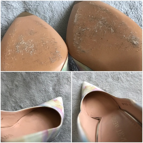 Stuart Weitzman Heist Pump Pastel Sunflower Patent - Picture 7 of 8